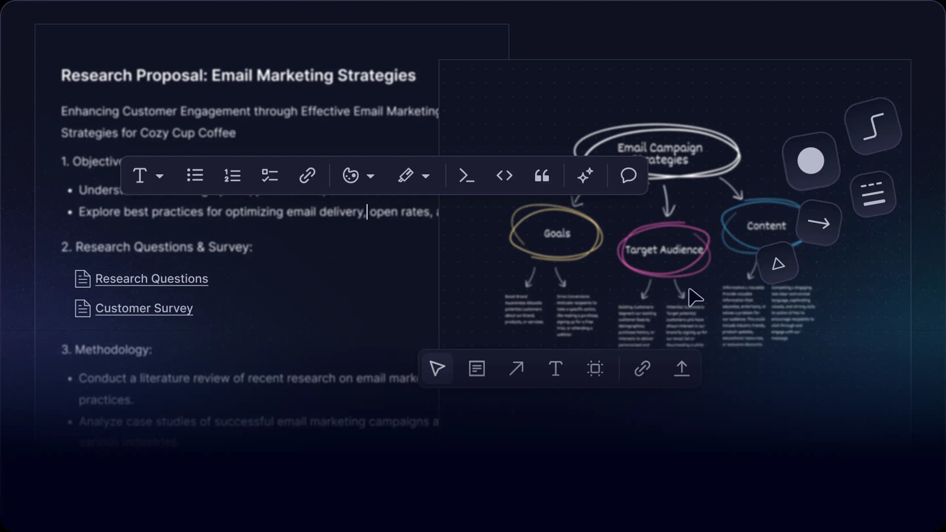 Document, Diagram and Report all in one